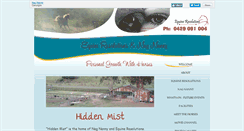 Desktop Screenshot of nagnannyhorseagistment.com